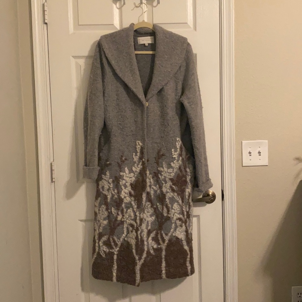 Angel of the north wool coat